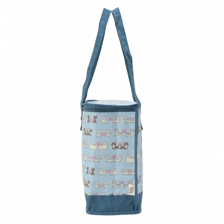  [mama fiore マーマフィオーレ] Picoteeシリーズ ピコティ BOX型 保温 保冷 トートバッグ 4WG6 保冷バッグ ボックス型 ねこ結び かわいい レジャー レディース グリーン