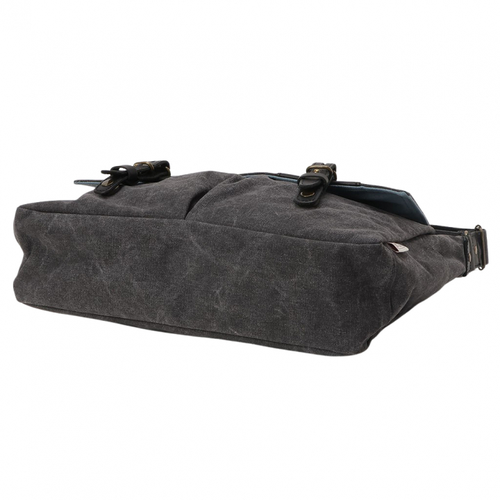  帆布工房 VINTAGE2｜メッセンジャーバッグ A4横型 ショルダーバッグ 帆布 キャンバス  斜めがけ メンズ レディース 男女兼用 牛革 ビンテージ はんぷこうぼう 3X97