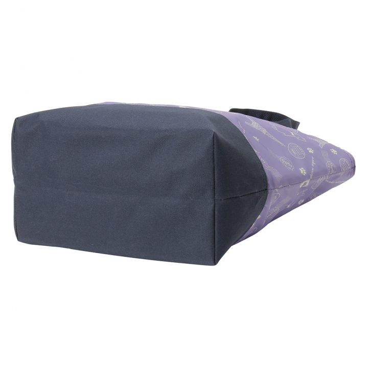 保冷バッグ トートバッグ 5M54 [ネコ人間 nekoningen ねこにんげん] 保温保冷 買い物 レジャー ネコ かわいい レディース パープル