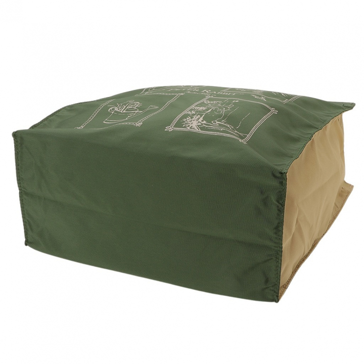 スクエアトートバッグ (S) 0646-03 [PETER RABBIT(TM) ピーターラビット(TM)] 軽量 B5 買い物 底板付き スクエア型 サブバッグ お稽古 うさぎ トートバッグ