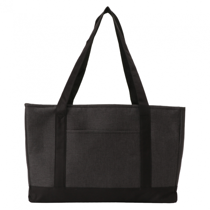 レジカゴバッグ(R) 4X57 [mama fiore マーマフィオーレ] Picoteeシリーズ ピコティ 保温 保冷 保冷バッグ レジカゴ トートバッグ エコバッグ 大容量 無地 シンプル レジャー レディース ブラック