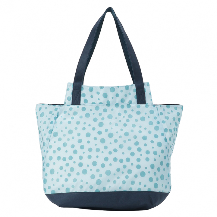 バルーン 保冷バッグ トートバッグ 5N43 [mama fiore マーマフィオーレ] 保温保冷 大容量 BIGサイズ 買い物 レジャー レディース ブルー