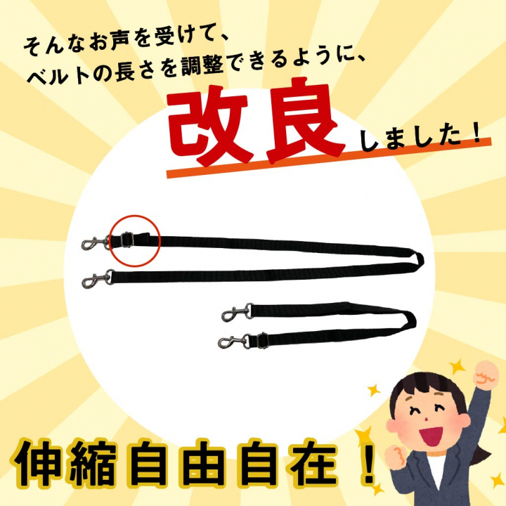 改良版 3WAY 作業用ウエストポーチ | ベルト長さ調整◎ エプロンバッグ ウエストポーチ ベルトポーチ ショルダー 仕事 介護 医療 男女兼用 薄型 軽量 道具入れ A6 赤 レッド 1696-03