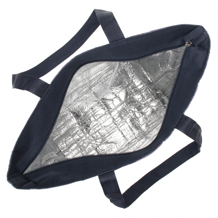 保冷バッグ トートバッグ 5M54 [ネコ人間 nekoningen ねこにんげん] 保温保冷 買い物 レジャー ネコ かわいい レディース パープル