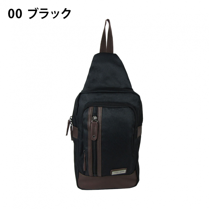 ボディバッグ 1751 [CUBIC CORE キュービックコア] ワンショルダーバッグ 人気 旅行 通学 カジュアル メンズ 00ブラック