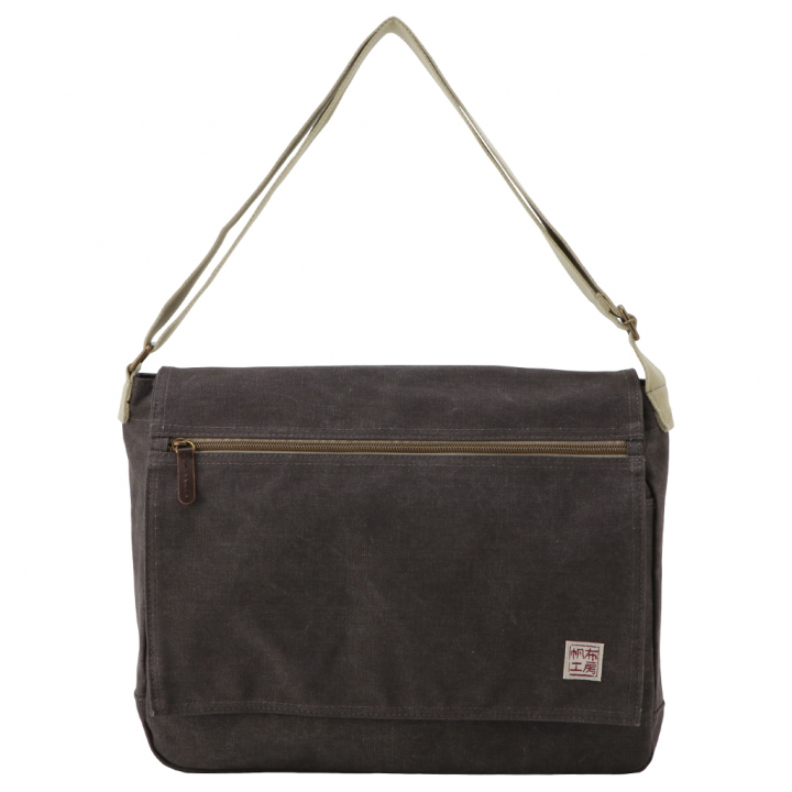 帆布工房 strollシリーズ|フラップショルダーバッグ 横 帆布 10号帆布 キャンバス ムラ染め フラップ A4対応 レディース メンズ ユニセックス 斜め掛け はんぷこうぼう3X81