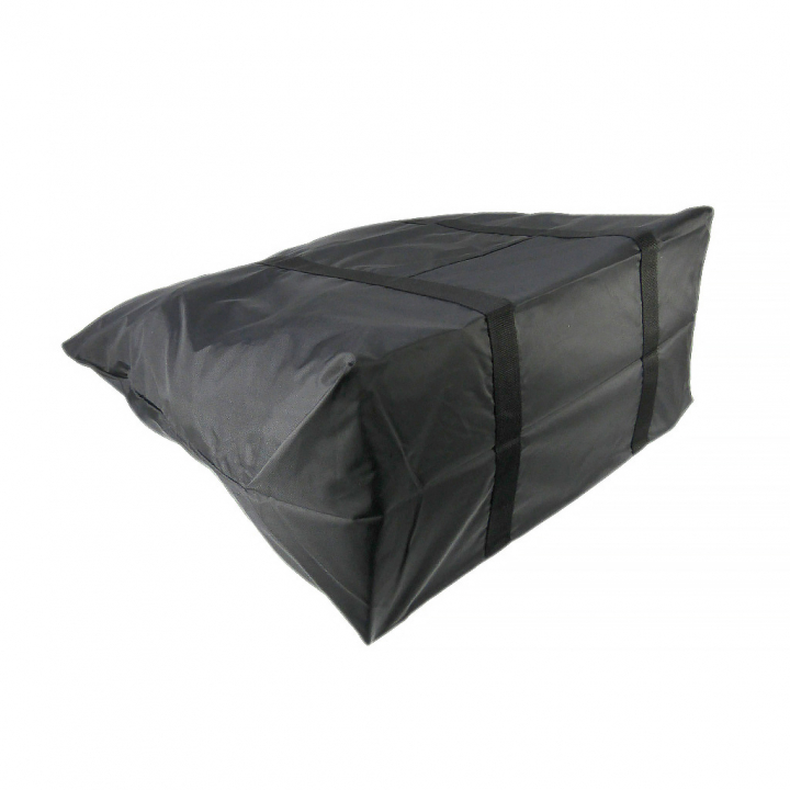 [快適趣向 かいてきしゅこう] 大容量 66L！ どデカトート|ランドリーバッグ おひるね布団 バッグ お昼寝布団袋 超大型 ドデカ 底板付き アウトドア 薪入れ  車載 ブラック 3025