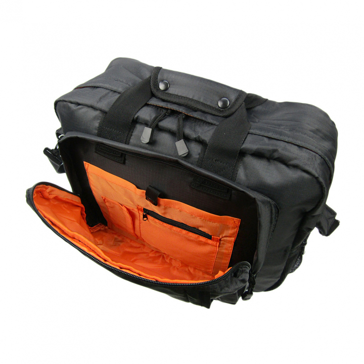 リップストップボストン 旅行 出張 1泊 2泊 ビジネス バッグ かばん 軽量 軽い 丈夫 黒 ブラック 3177