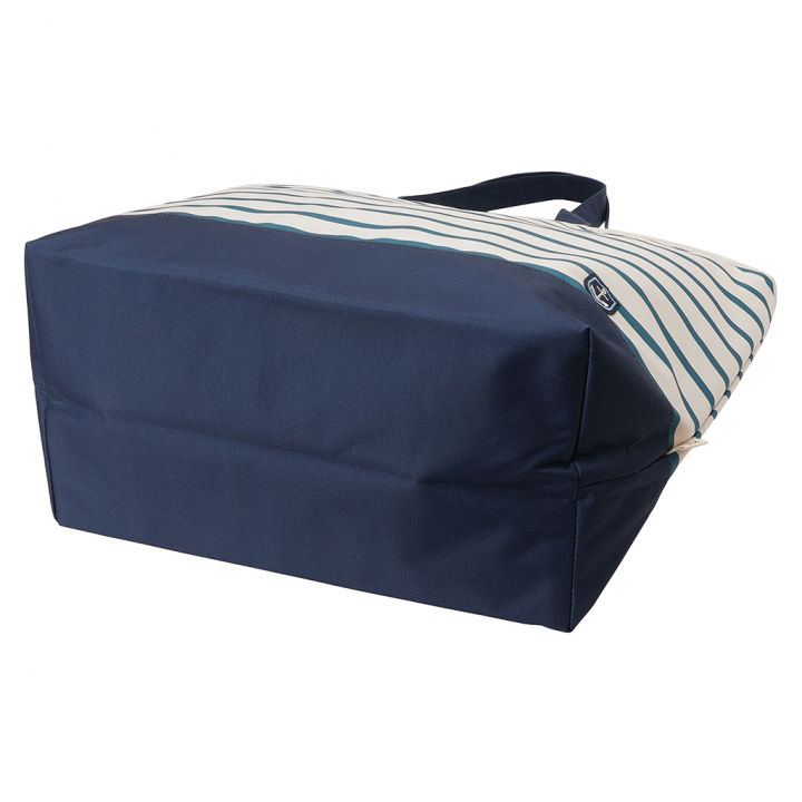 保冷バッグ トートバッグ 4X87 [mama fiore マーマフィオーレ] Picoteeシリーズ ピコティ 保温保冷 マリンボーダー おしゃれ レジャー レディース ネイビー