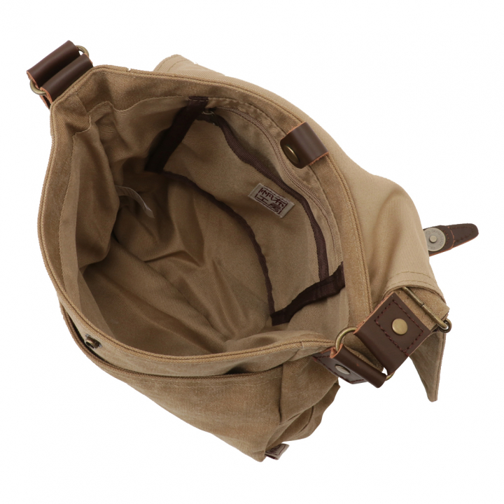 ショルダーバッグ VINTAGE2シリーズ 3X95 [帆布工房 はんぷこうぼう] 帆布 キャンバス 斜めがけ メンズ レディース 牛革 B5 ビンテージ ブランド