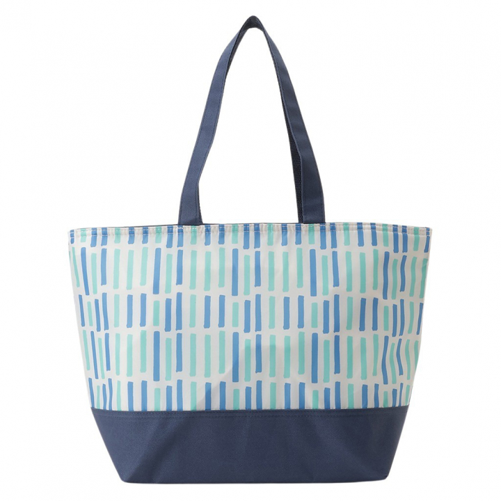 保冷バッグ トートバッグ 5N23 [mama fiore マーマフィオーレ] 保温保冷 お弁当 レジャー かわいい レディース ブルー