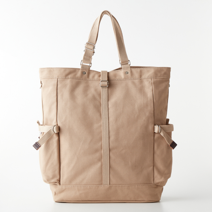 持ち手長さ調整できる！縦型トートバッグ CONTROLIIシリーズ 3X01 [帆布工房 はんぷこうぼう] 帆布 トート キャンバス 大容量 丈夫 便利 ポケット充実 収納力