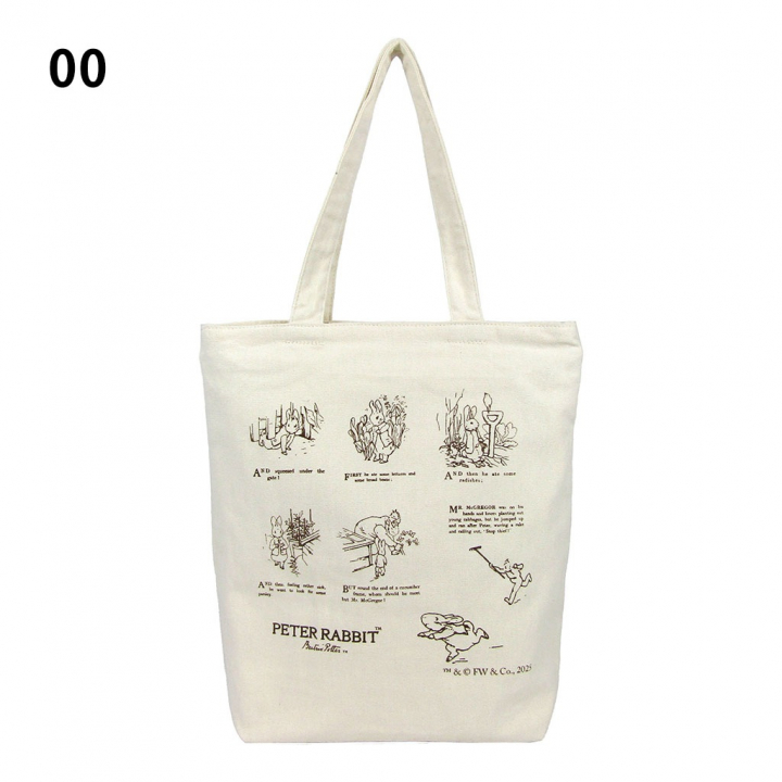 ピーターラビット（TM) トートバッグ『Simple style』 全5柄 0663