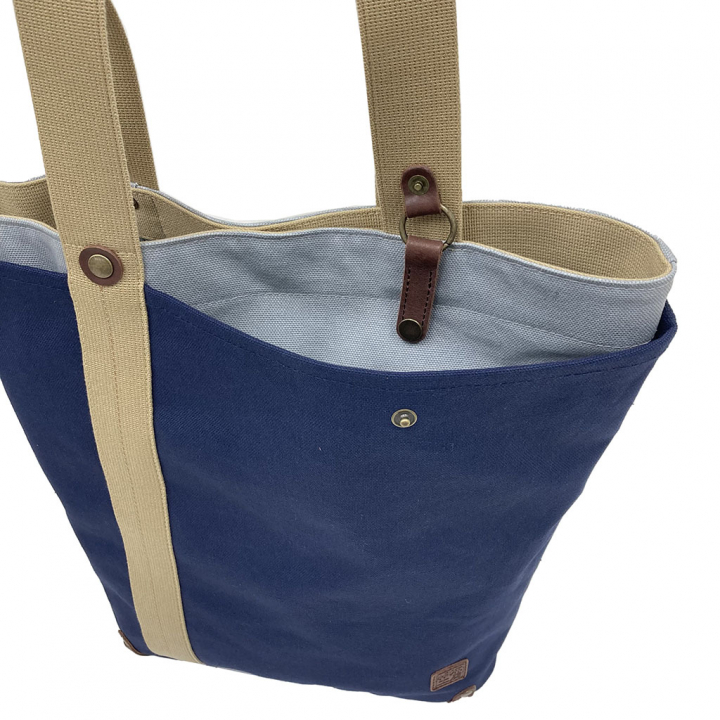 トートバッグ 3J40 [帆布工房 はんぷこうぼう] 日本製 多機能 2重構造 ポケット豊富 帆布 買い物 メンズ レディース