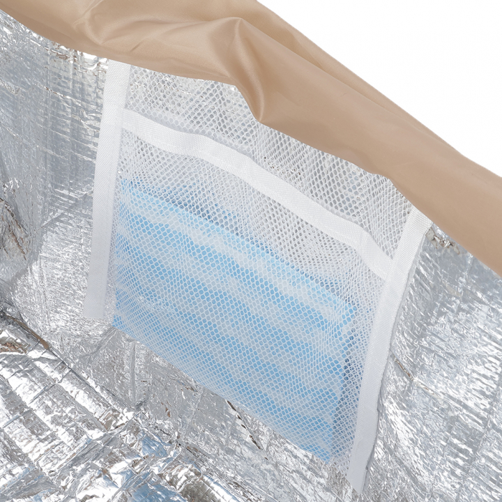 保温 保冷 レジかごバッグ 4WH4 [mama fiore マーマフィオーレ] Picoteeシリーズ ピコティ 保温保冷 マリンボーダー コンパクトレジカゴバッグ トートバッグ レディース イエロー