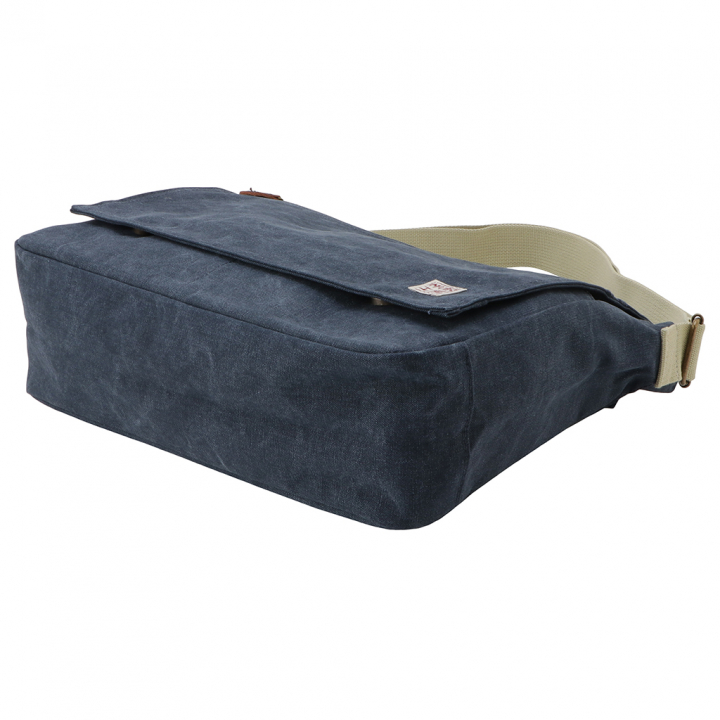 帆布工房 strollシリーズ|フラップショルダーバッグ 横 帆布 10号帆布 キャンバス ムラ染め フラップ A4対応 レディース メンズ ユニセックス 斜め掛け はんぷこうぼう3X81