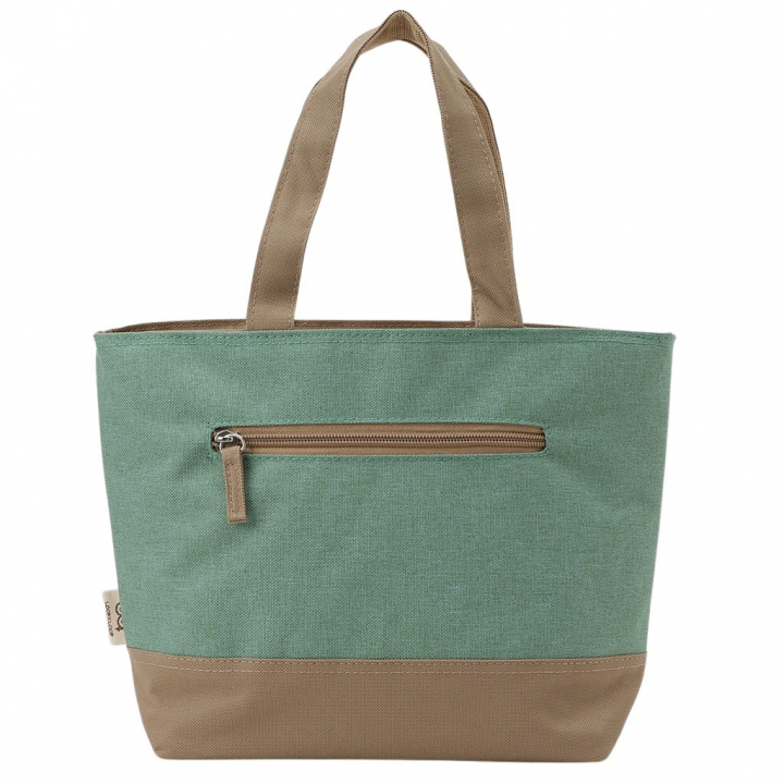  [mama fiore マーマフィオーレ] Picoteeシリーズ ピコティ 保温保冷 ランチバッグ 保冷バッグ | おしゃれ 可愛い サブバッグ 軽量 レディース メンズ 男女兼用 キッズ 弁当袋 ミニ 4L 便利 シンプル／ライトグリーン