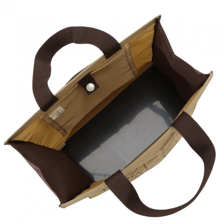 スクエアトートバッグ (S) 0646-03 [PETER RABBIT(TM) ピーターラビット(TM)] 軽量 B5 買い物 底板付き スクエア型 サブバッグ お稽古 うさぎ トートバッグ