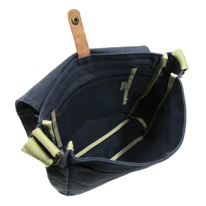 帆布工房 strollシリーズ|フラップショルダーバッグ 縦 帆布 10号帆布 キャンバス ムラ染め フラップ A4対応 レディース メンズ 男女兼用 斜め掛け はんぷこうぼう3X57