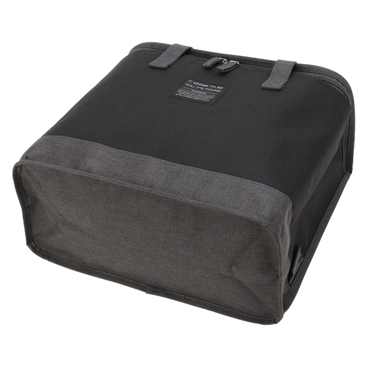  [mama fiore マーマフィオーレ] Picoteeシリーズ ピコティ BOX型 保温保冷トートバッグ 4WG1 | 無地 レジャー シンプル 男女兼用 軽量 レディース メンズ お買い物 ピクニック 運動会 イベント ユニセックス ブラック