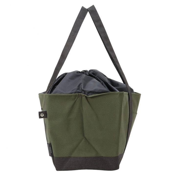 レジカゴバッグ 4WG4 [mama fiore マーマフィオーレ] Picoteeシリーズ ピコティ 保温保冷 無地 保冷バッグ トートバッグ エコバッグ レジかご 男女兼用 シンプル コンパクト レディース カーキ