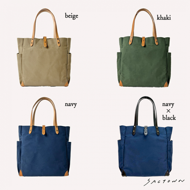 帆布工房 | AGING シリーズ  国産帆布 トートバッグ（L）全5色 3J11