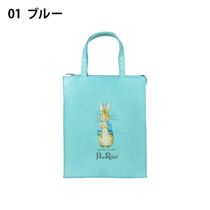 ピーターラビット（TM) スクエアバッグ Mサイズ 全4色 0625