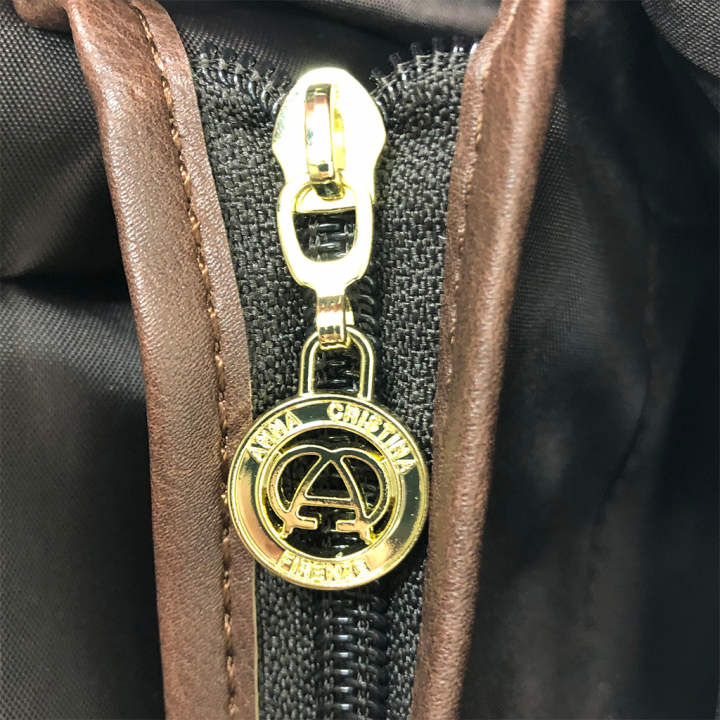 2WAY手提げ＆ショルダー 4A93 [ANNA CRISTINA アンナクリスティーナ] ハンドバッグ ポケット充実 01ダークレッド