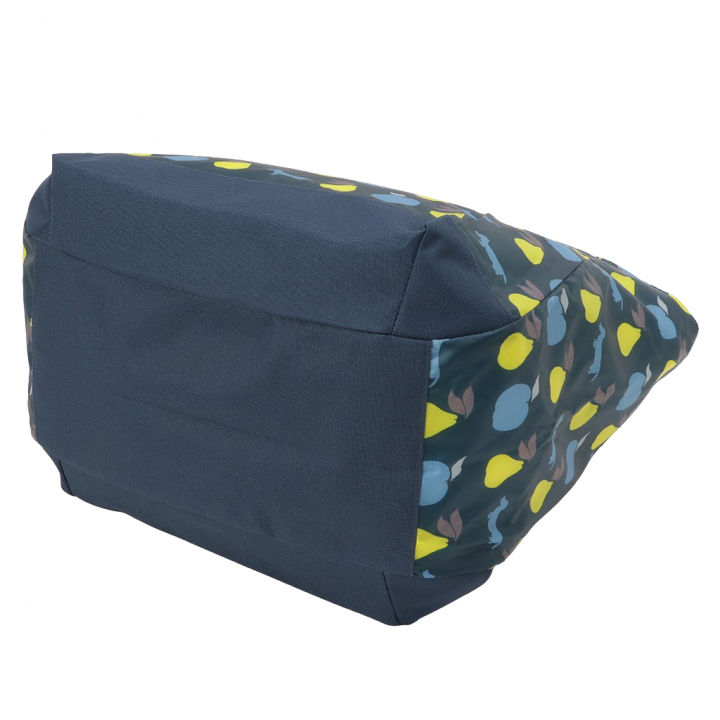 バルーン 保冷バッグ トートバッグ 3L35 [WHOLLY ウォーリー] 保温保冷 大容量 BIGサイズ 買い物 レジャー イヌ レディース ネイビー