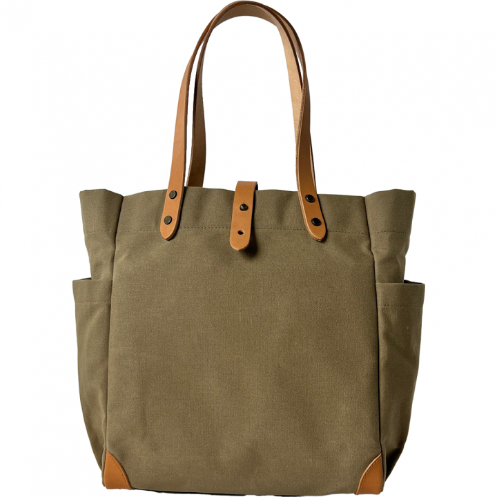 トートバッグ (M) レディース メンズ キャンバストート 日本製 国産帆布 A4 多機能 パラフィン加工 帆布工房(はんぷこうぼう) 3J10