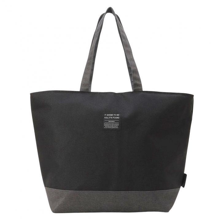 保冷バッグ トートバッグ 4WG2 [mama fiore マーマフィオーレ] Picoteeシリーズ ピコティ 保温保冷 無地 男女兼用 シンプル 大容量 レジャー レディース ブラック