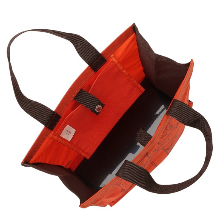 スクエアトートバッグ (S) 0646-03 [PETER RABBIT(TM) ピーターラビット(TM)] 軽量 B5 買い物 底板付き スクエア型 サブバッグ お稽古 うさぎ トートバッグ