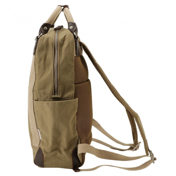 帆布工房 triplineシリーズ|2wayリュック 帆布  キャンバス リュックサック キャリー対応 トートバッグ 多機能 レディース メンズ 男女兼用 はんぷこうぼう 3X80