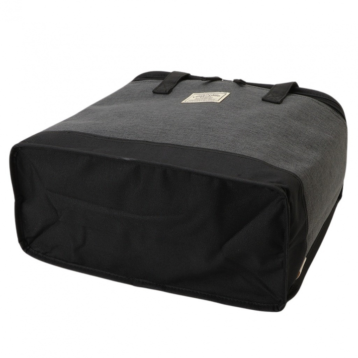  [mama fiore マーマフィオーレ] Picoteeシリーズ ピコティ BOX型 保温保冷トートバッグ 4X54 | 無地 レジャー シンプル 男女兼用 軽量 レディース メンズ 買い物 ピクニック 運動会 イベント ユニセックス ブラック