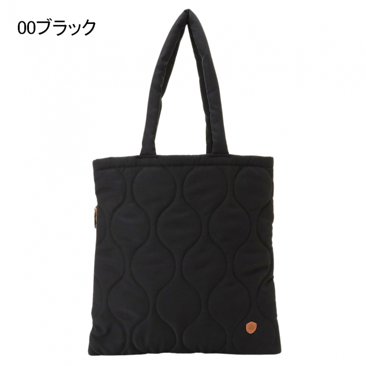 トートバッグ 6228 [chiemi sacs チエミサックス] パデッド キルト シンプル A4サイズ 推し活 レディース 00ブラック