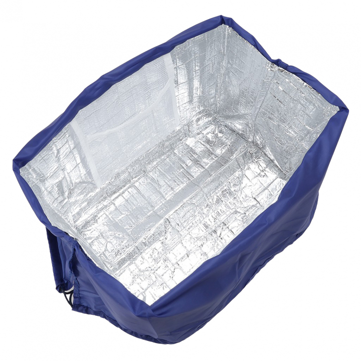 保温 保冷 レジかごバッグ 4WH4 [mama fiore マーマフィオーレ] Picoteeシリーズ ピコティ 保温保冷 マリンボーダー コンパクトレジカゴバッグ トートバッグ レディース ブルー