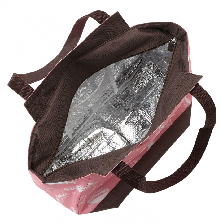 バルーン 保冷バッグ トートバッグ 5N35 [mama fiore マーマフィオーレ] 保温保冷 大容量 BIGサイズ ジンベイザメ 買い物 レジャー レディース ピンク