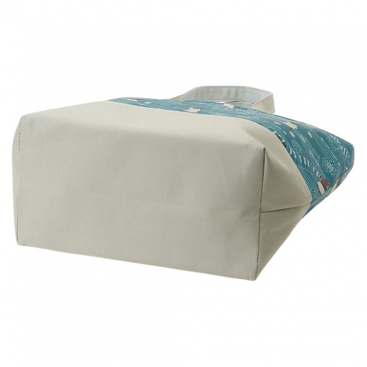 保冷バッグ トートバッグ 5M38 [ネコ人間 nekoningen ねこにんげん] 保温保冷 買い物 レジャー ネコ かわいい レディース グリーン