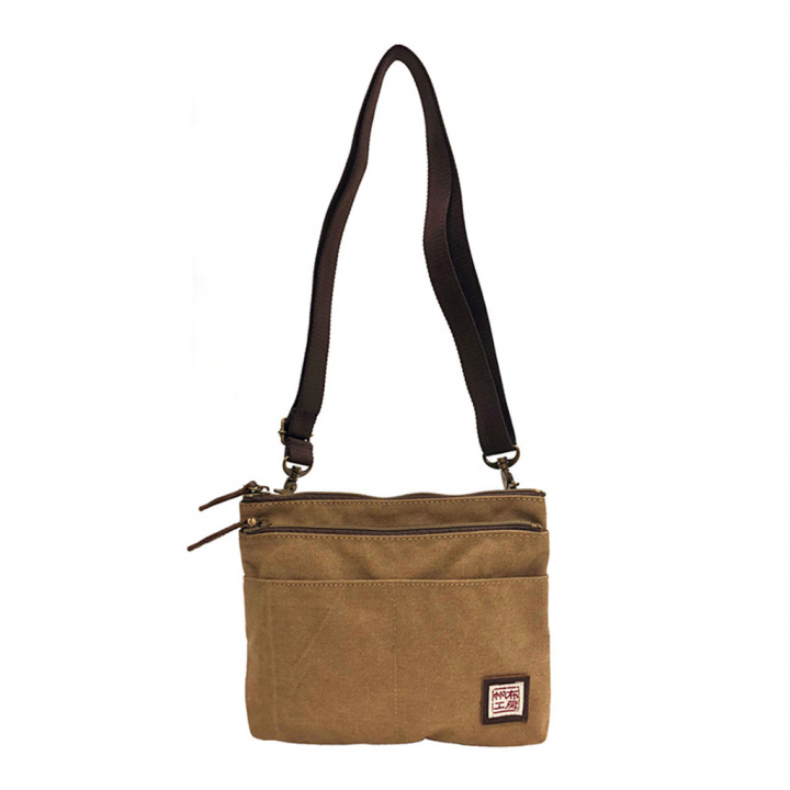 帆布工房 strollシリーズ|サコッシュ 帆布 10号帆布 キャンバス ポーチ ショルダーバッグ 軽量 小さめ ポシェット メンズ レディース 男女兼用 斜め掛け はんぷこうぼう 3J53