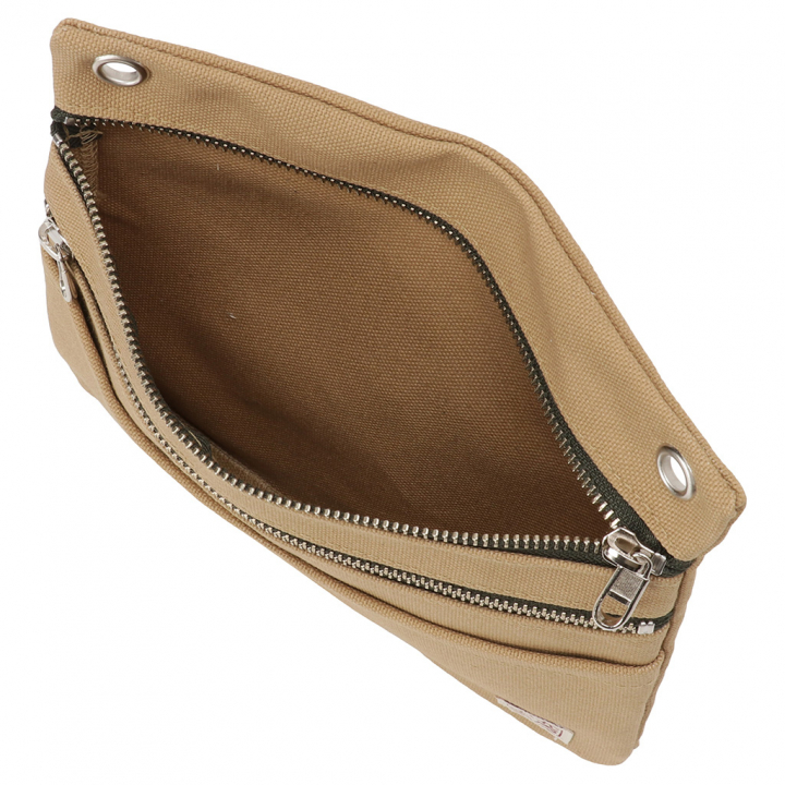 2WAY ショルダーバッグ 3J36 [帆布工房 はんぷこうぼう] 日本製 ポーチ サコッシュショルダー マチなし 帆布 キャンバス ブランド