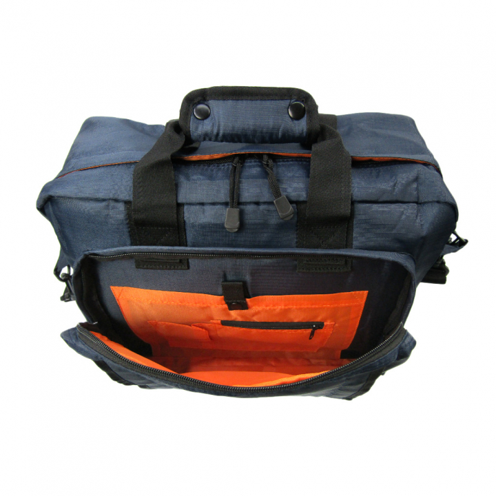 リップストップボストン 旅行 出張 1泊 2泊 ビジネス バッグ かばん 軽量 軽い 丈夫 紺 ネイビー 3177