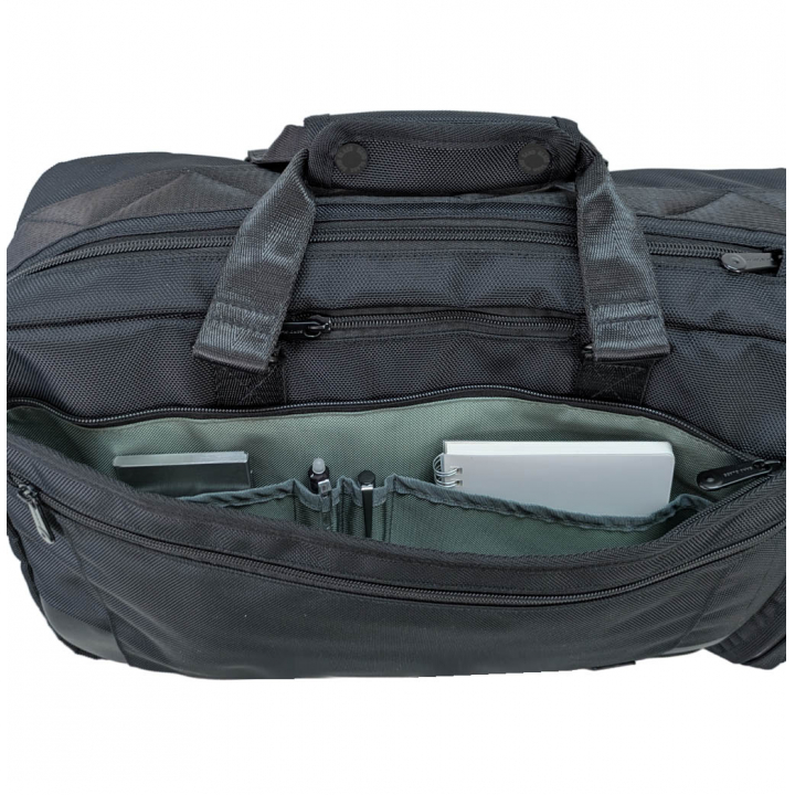 SANDGLASS｜キャリーオン機能 B4対応 2WAYビジネスバッグ 大容量 多機能 撥水 リュック 手持ち ビジネスリュック PC タブレット収納 出張 サンドグラス ブラック 3G02