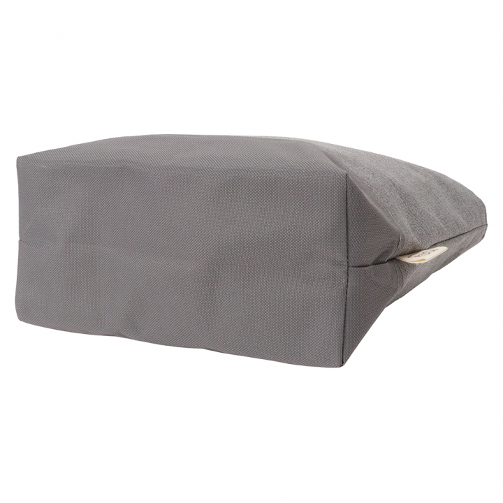  [mama fiore マーマフィオーレ] Picoteeシリーズ ピコティ 保温保冷 ランチバッグ 保冷バッグ | おしゃれ 可愛い サブバッグ 軽量 レディース メンズ 男女兼用 キッズ 弁当袋 ミニ トートバッグ 4L 便利 シンプル／グレー