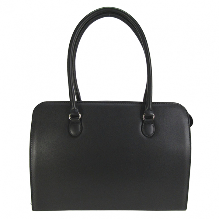 A4対応 レディース リクルートバッグ | 就活 就職 通勤バッグ 合皮 自立 底鋲 軽量 肩掛け 面接 営業 ビジネスバッグ ビジネストート 黒 ブラック 0483