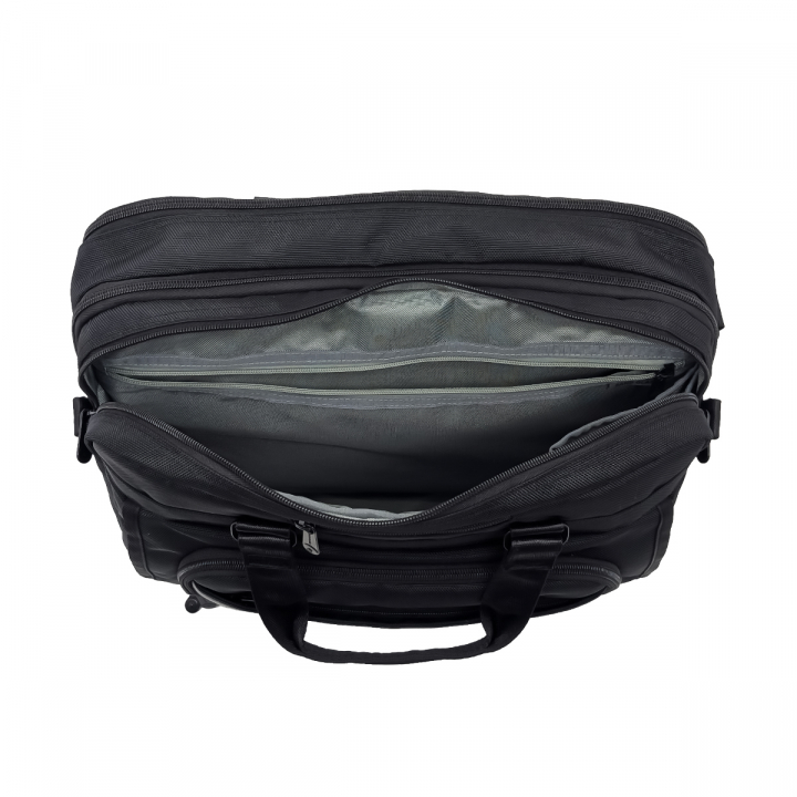 SANDGLASS｜キャリーオン機能 B4対応 拡張機能付き ビジネスバッグ 大容量 多機能 撥水 リュック 手持ち ビジネスリュック PC タブレット収納 出張 サンドグラス ブラック 3G07