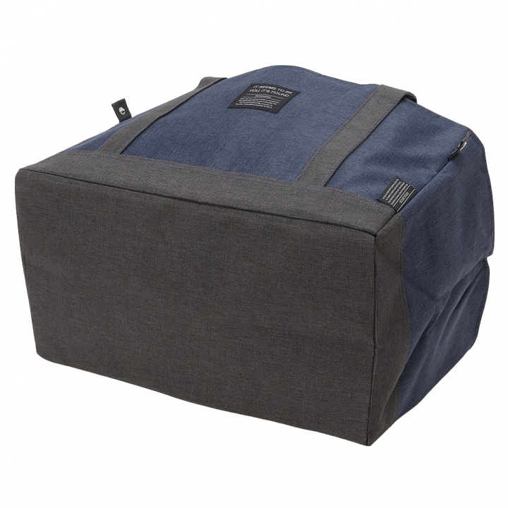 レジカゴバッグ 4WG4 [mama fiore マーマフィオーレ] Picoteeシリーズ ピコティ 保温保冷 無地 保冷バッグ トートバッグ エコバッグ レジかご 男女兼用 シンプル コンパクト レディース ネイビー