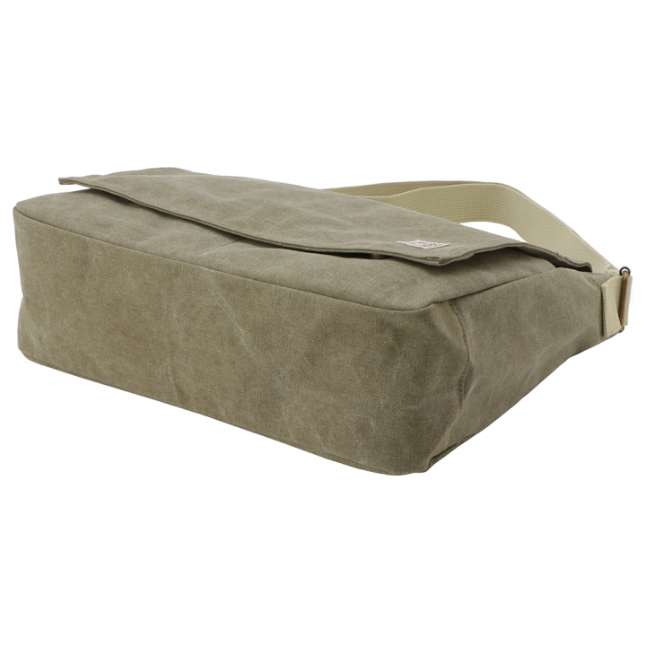 帆布 ショルダーバッグ FLAP SHOULDERシリーズ 3X81 [帆布工房 はんぷこうぼう] 帆布 キャンバス ショルダー斜め掛け A4