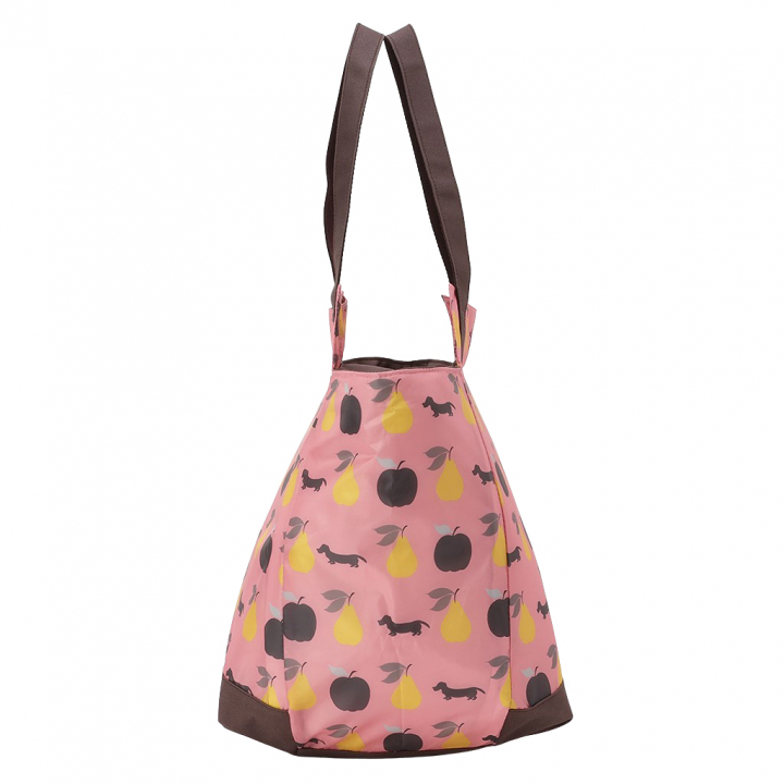 バルーン 保冷バッグ トートバッグ 3L35 [WHOLLY ウォーリー] 保温保冷 大容量 BIGサイズ 買い物 レジャー イヌ レディース ピンク