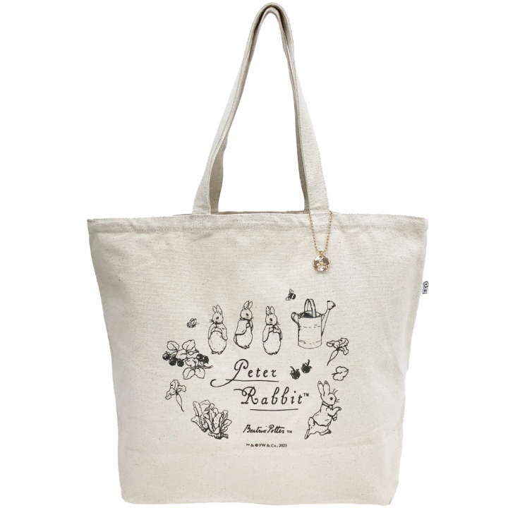トートバッグ 0651 [PETER RABBIT(TM) ピーターラビット(TM)] キャンパストート A3 レディース 00キナリ