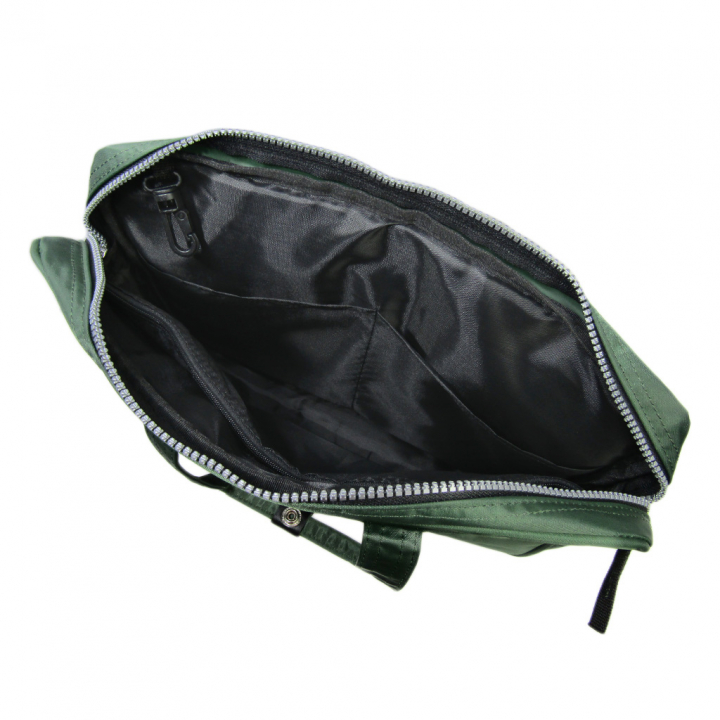 [A.O.T エーオーティー] B5サイズ対応 2way ビジネスバッグ ショルダー 通勤 ビジネス 営業 軽い 緑 カーキ 3843